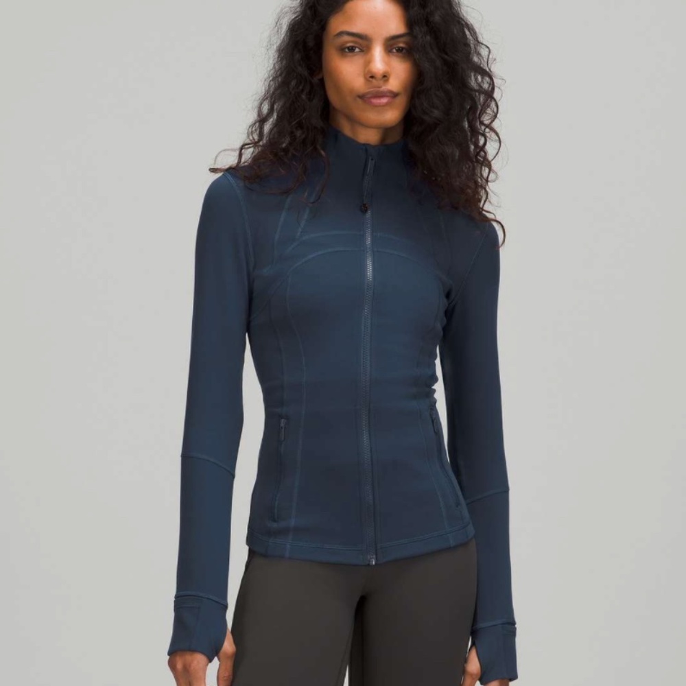 Lululemon Define Jacket *Luon - Sz 12 Mineral Blue